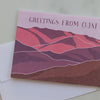 Ojai Greeting Card Mountains