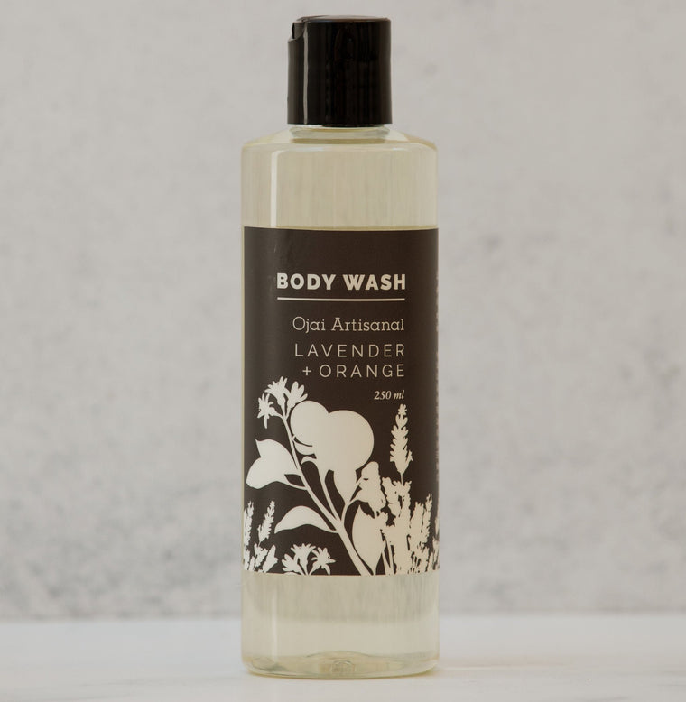 Ojai Artisanal Lavender Orange Body Wash