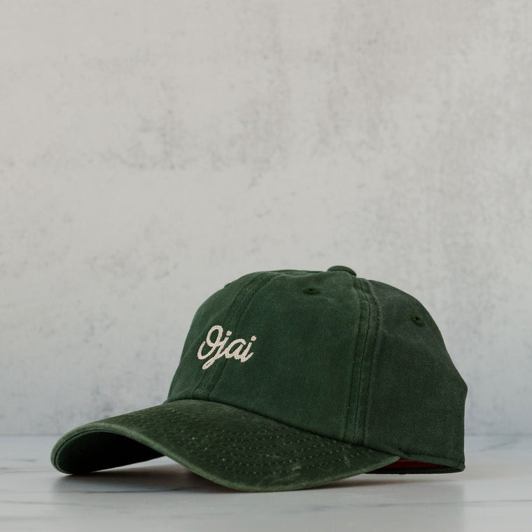 Ojai Cursive Hat Forest